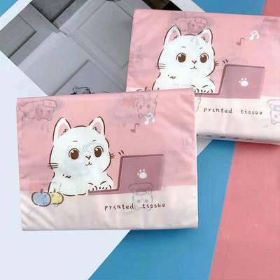 40 Sheets/Pack Disposable Face Towel Tissue Soft Thick Dry Wipe Tissue Household Napkins Paper Towels Toilet Paper