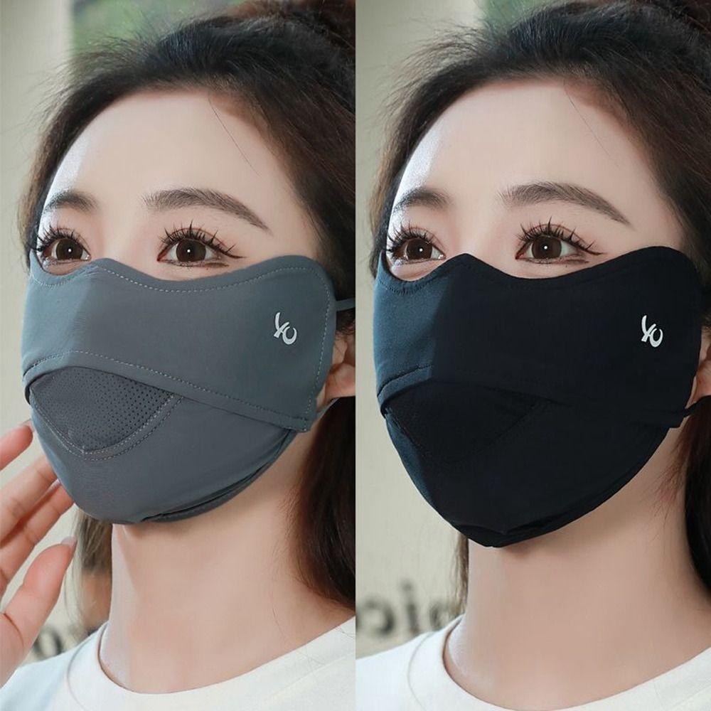 Face Mask Ice Silk Mask Summer Face Gini Mask Breathable Face Cover Golf