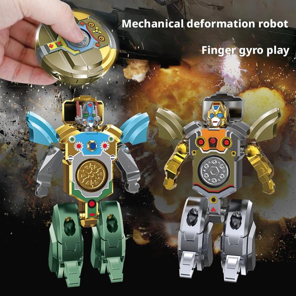 Creative Hand Spinner Toys Antistress Stress Relief Robot Transformation Fidget Spinner Adult Sensory Toys for Kids Gift
