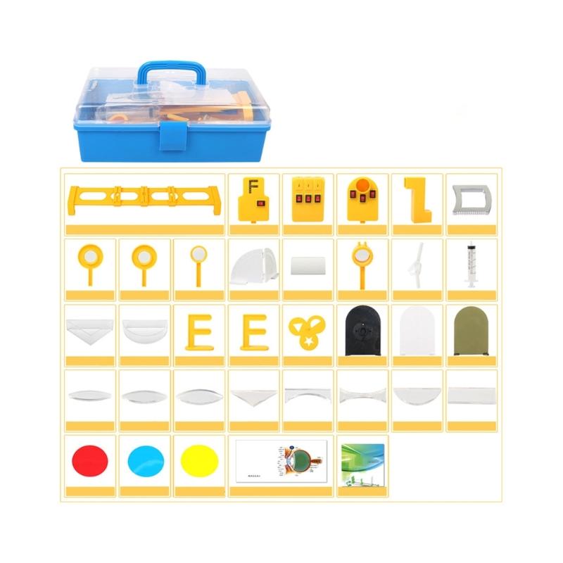 Образовательный оптический измерительный инструмент Набор для практических опытов по оптике для научных лабораторий Физические эксперименты 1