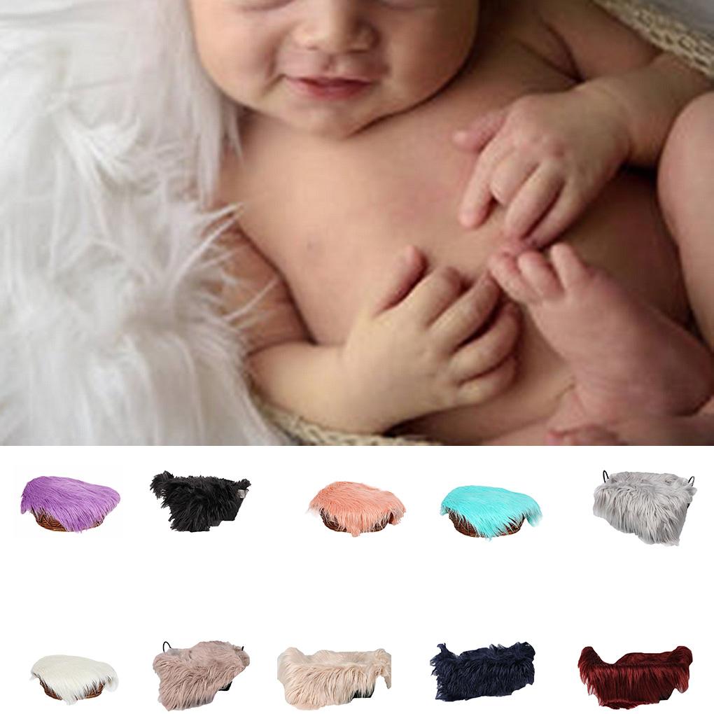 Baby Fotografie Requisiten Weiche Steppdecke Hintergrund Neugeborenen Fellmatte Teppich DIY Decke