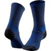 DECATHLON Hike 500 Simple, Breathable and Comfortable Mountain Hiking High Socks Unisex Pair of Two Blue