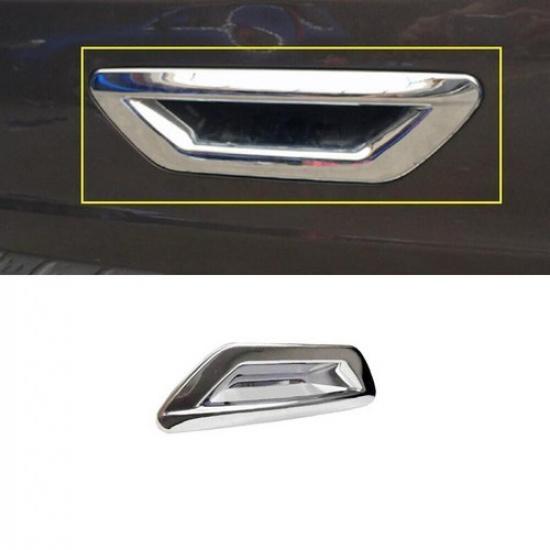 Trunk Tailgate Door Bowl Cover Trim 1PCS For Ford Edge 2015- Chrome Silver