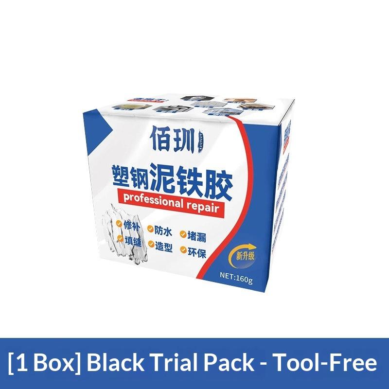 160G Multi-Functional Plastic Steel Clay Iron Repair Adhesive Bathroom Pipe Leak Repair Bond Glue/High Plasticity Temp