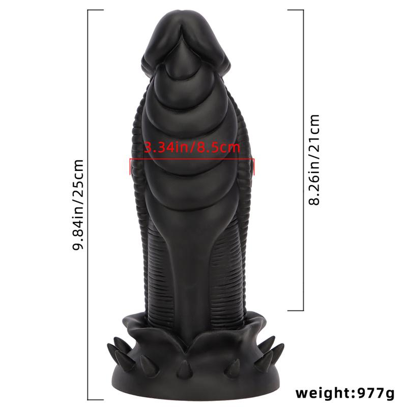 Extra Large Liquid Silicone Egg Set Soft Anal Dildo Trainer Shaped Anal Plug Large Dildo