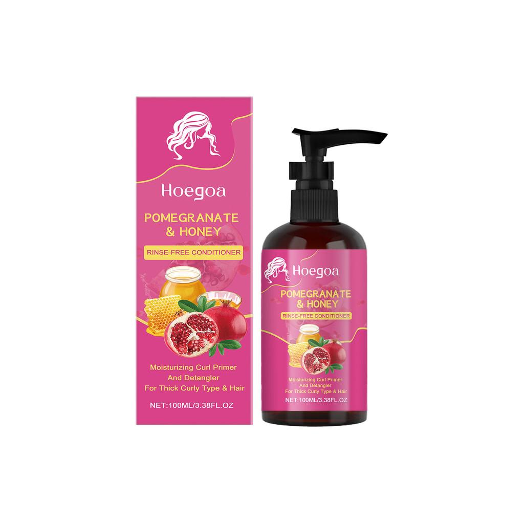 Hoegoa Pomegranate Leave In Conditioner Nourishing Moisturizing Detangling Smooth Hair