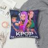 Home Decoration KPop Demon Hunters Huntrix Pillowcases Merch Pillow Cover Zipper Multi-Size