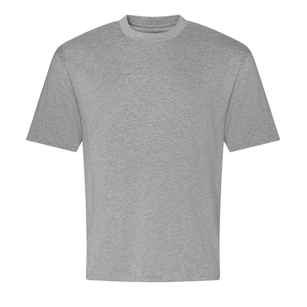 Awdis Mens Heather Heavyweight Boxy T-Shirt