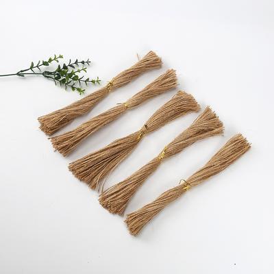 Cienka Lina Konopna 25 cm/100 Sztuk, Specjalna Lina Do Etykiet Wiszących, Materiały Rękodzieła DIY, Prezenty Świąteczne, Etykiety Wiszące, Dekoracyjna Lino Konopna