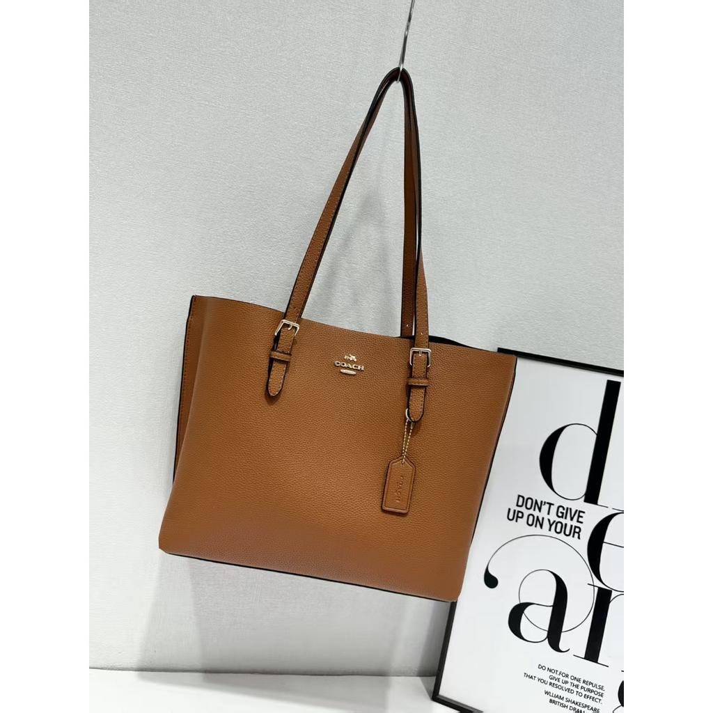 Fashion Coach C Home Women's Bag Mollie Large Pietot Bag Large Capacity Old Flower One Shoulder Handheld Shopping Bag