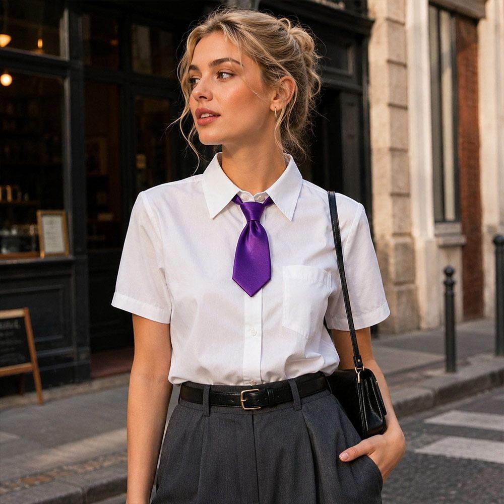 20CM Women Necktie British Children Neck Wear Fashion Cravat