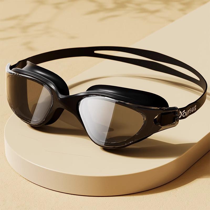 

Набор шапочка для плавания Yoyou и водонепроницаемые очки HD с защитой от запотевания для мужчин и женщин