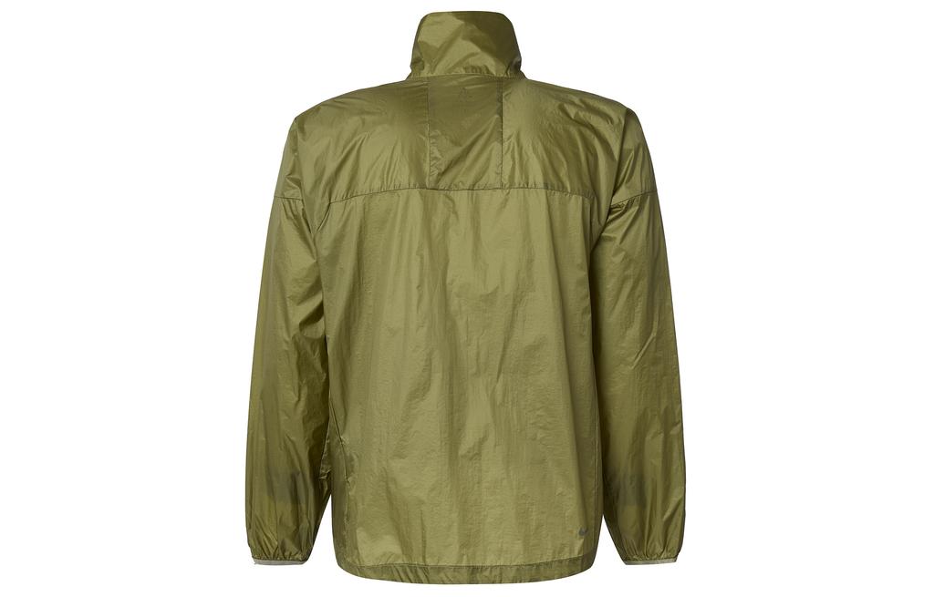 Nike Jackets Men's Green Stand Collar Moderate Other DN3954-378