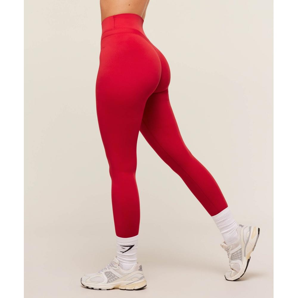 Gymshark Whitney Leggings Carmine Red B3c6k Rbqw