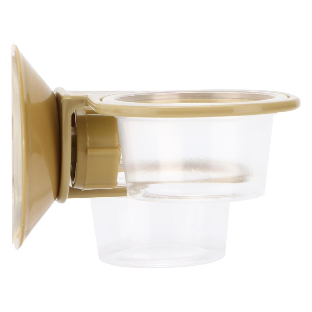 Hanging Food Bowl Single and Double Basins Drinking Water Type for Snakes Lizards Horned Frogs and