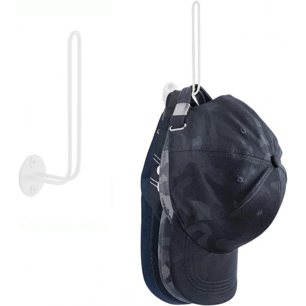 Hats Holder Organizer For Baseball Caps Wall Hanging Caps Rack Space Saving Holder Adhesive Hat Hooks Door Closet Storage Hanger