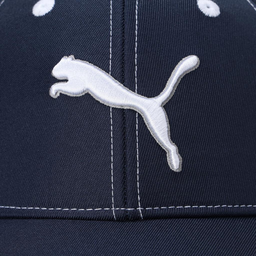 Puma Navy Blazer Golf Cap with Rim Color Free Size Men's Logo,
