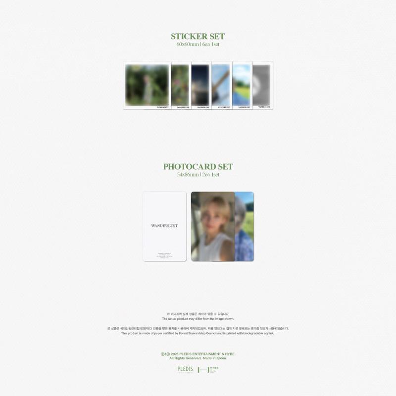 JEONGHAN (SJUTTON) – 'WANDERLUST' Fotobok