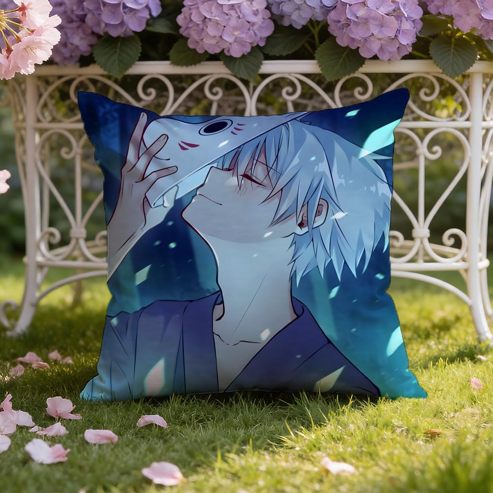 Hotarubi No animeMori E Cushion Cover Home & Car Dual-Scene Pillow Cover: Reversible for Premium Comfort