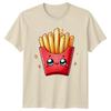 Cute Kawaii French Fries TShirt Kawaii Food Fast Food Birthday Gift