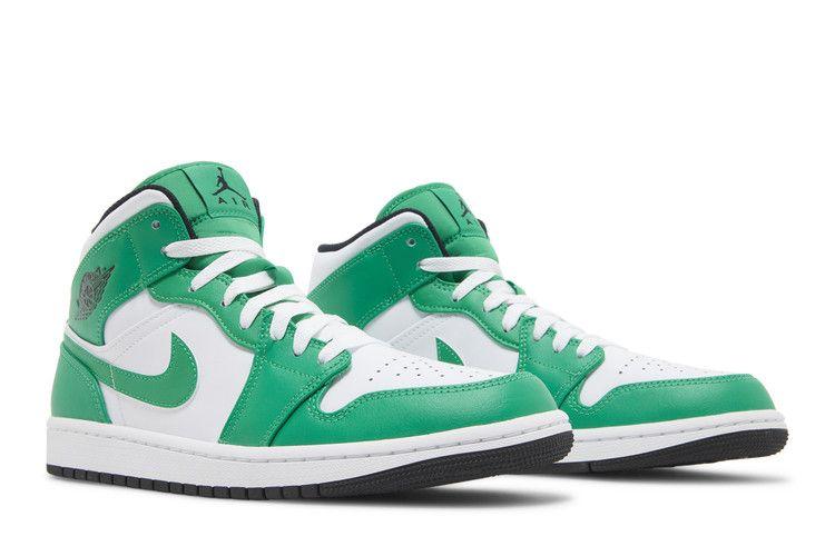 Jordan 1 Mid Lucky Green