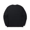 Li Ning Sweatshirts Unisex Black Crew Neck Moderate AWDVH75-3