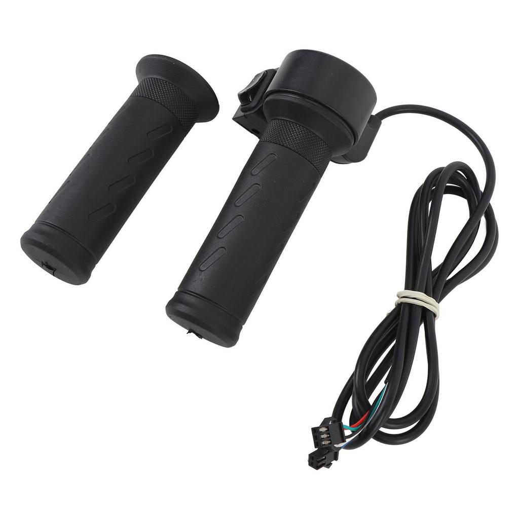 Electric Throttle Grip with Forward Reverse Switch Anti Slip Waterproofing Electric Cycle Twist Handlebar 1.6m Cable SM