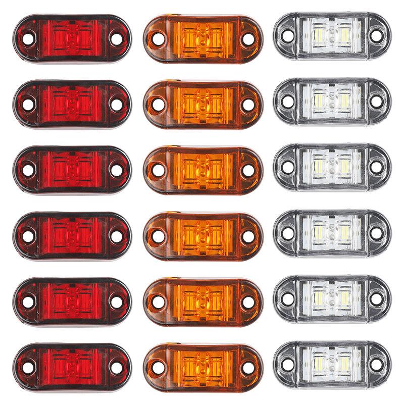 High-Brightness LED Truck & Trailer Side Signal Light 12V-24V
