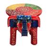 Wooden Decorative Rajasthani Hand Painted Elephant Stool | Rajasthani Home Decor Handicrafts | Home Decorative Items | Showpiece Gifts