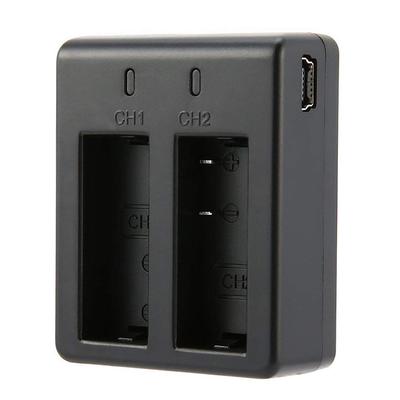 2 In 1 Dual Slot Battery Charging Cam Charger Camera Dock For Eken Sjcam Sj4000