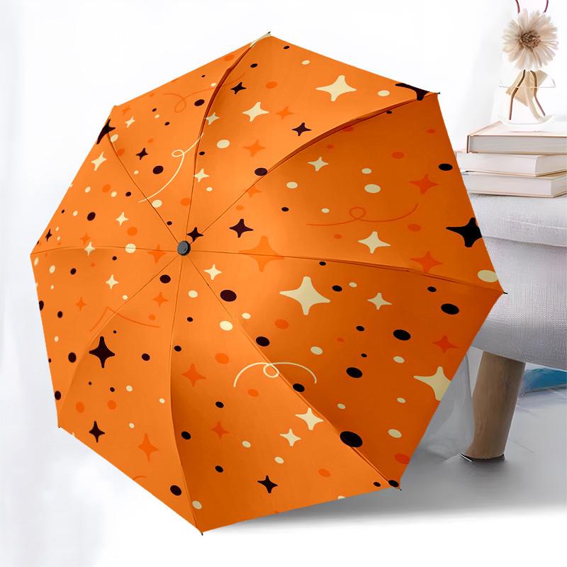 1pc Space Party Decorations Umbrella with Plastic Handle,Compact & Stylish,Cartoon Pattern,Outdoor UmbrellaPT335