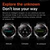 SACOSDING Military Outdoor Sports GPS Smartwatch LED Flashlight 540mAh Battery IP68 Waterproof Compass Bluetooth Call For Xiaomi