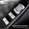 LHD RHD For Ford Explorer     Trim Auto Accessories-Metal Sliver Car Window Lifter Switch Button Cover Sticker