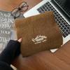 Including Knitted Wool Scarf, Winter Girls' New High-end Korean Version of Versatile Scarf Neck Protection Brown