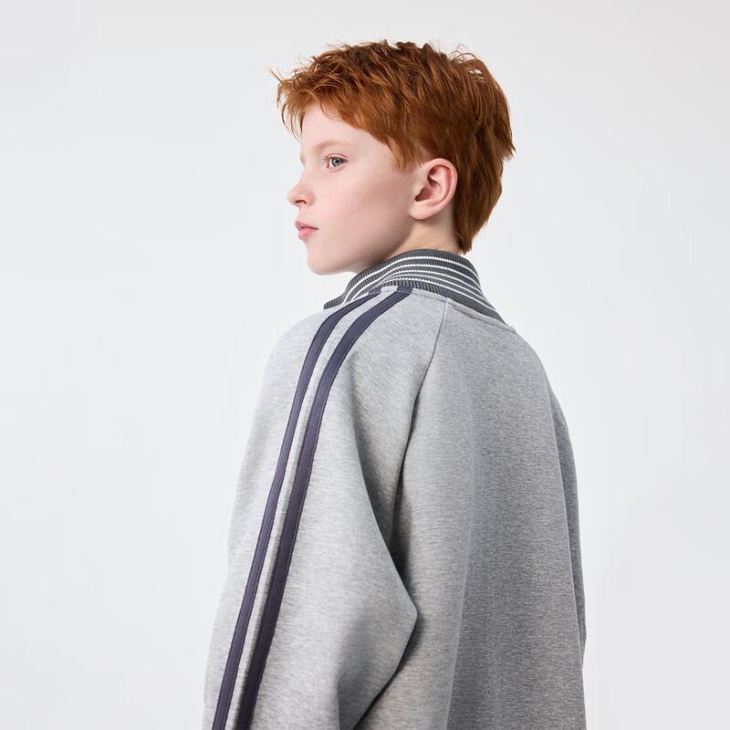 LeeKids Striped Retro Baseball Jacket
