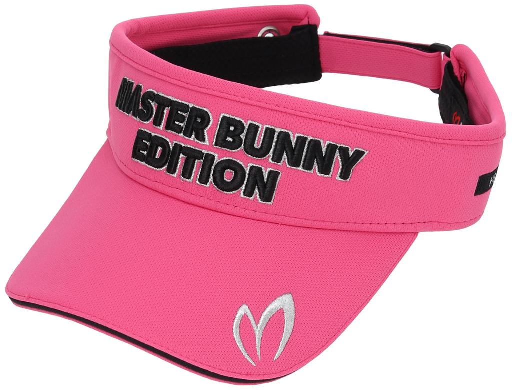 [Master Bunny] Unisex Sun Visor [NEW STANDARD Series] (Cooling Function, UV Protection, Quick Drying)  Golf Hat  758-3287803 090Pink FR