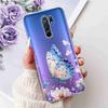 For Xiaomi Redmi 9 9A Case M2004J19AG Luxury Pearl Flowers Soft Silicone TPU Cover For Redmi 9A M2006C3LG Phone Protective Case