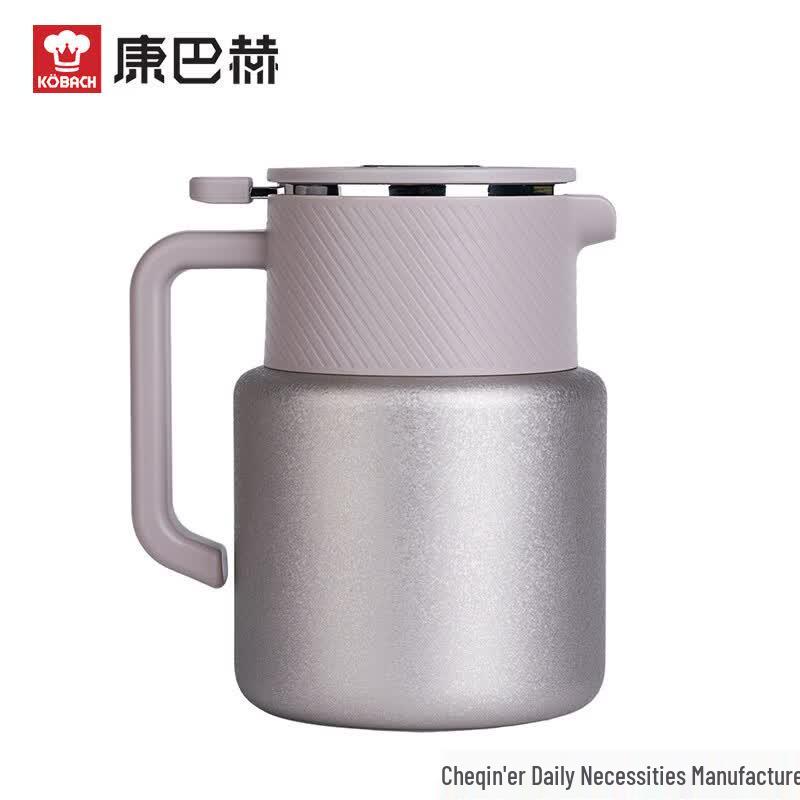 Kobach Titanium Smart Temperature Display Tea Pot