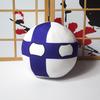 Peluche Polandball Australia Polonia Brasile Bielorussia Messico Portogallo Countryball Cuscino Ripieno Giocattoli Ciondolo per Borsa Regalo Cosplay