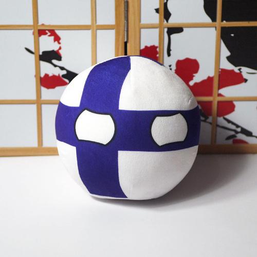 Peluche Polandball Australia Polonia Brasile Bielorussia Messico Portogallo Countryball Cuscino Ripieno Giocattoli Ciondolo per Borsa Regalo Cosplay