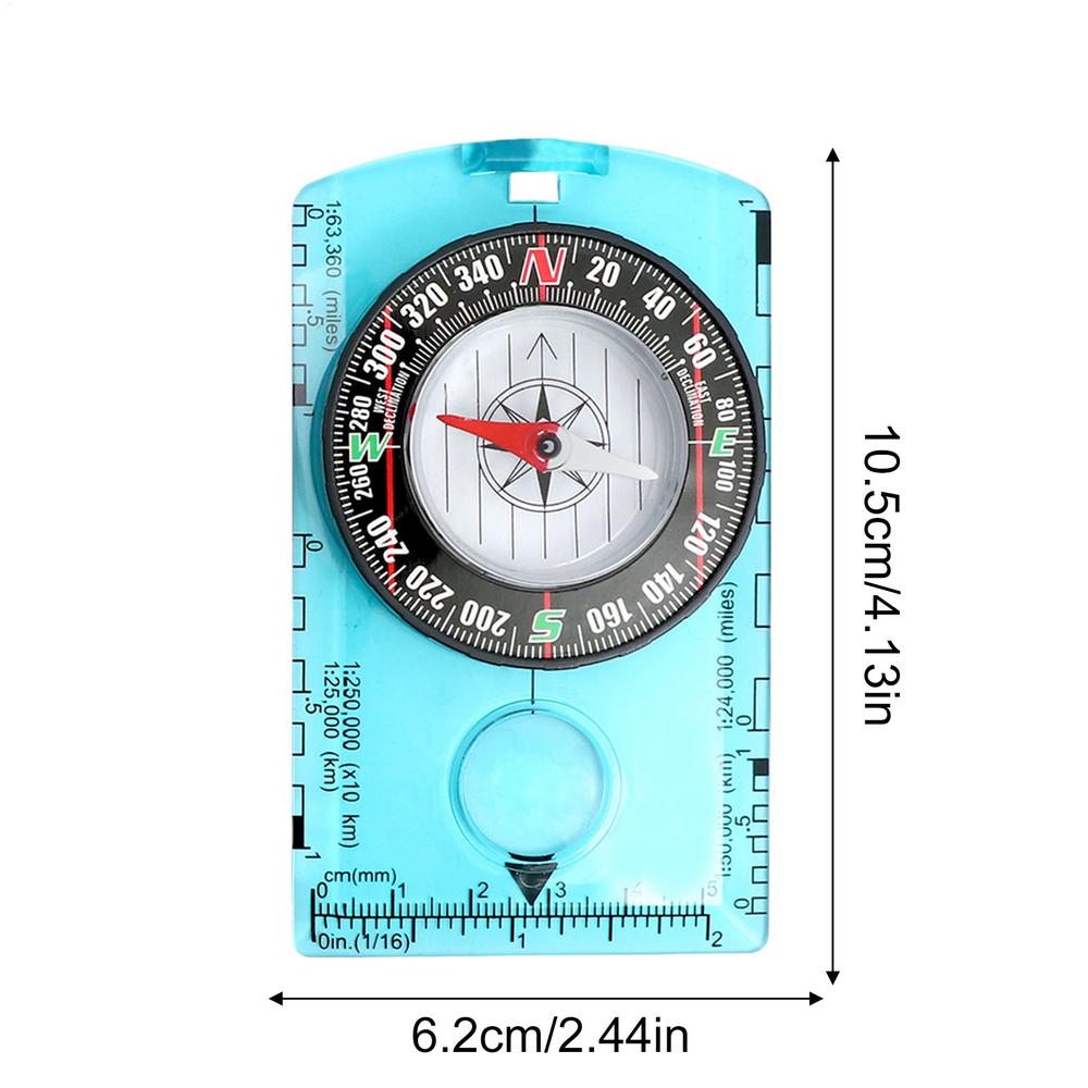 Hiking Backpack Directional Compass Outdoor Waterproof Pro Camping Compass Best Survival map scale scale compass