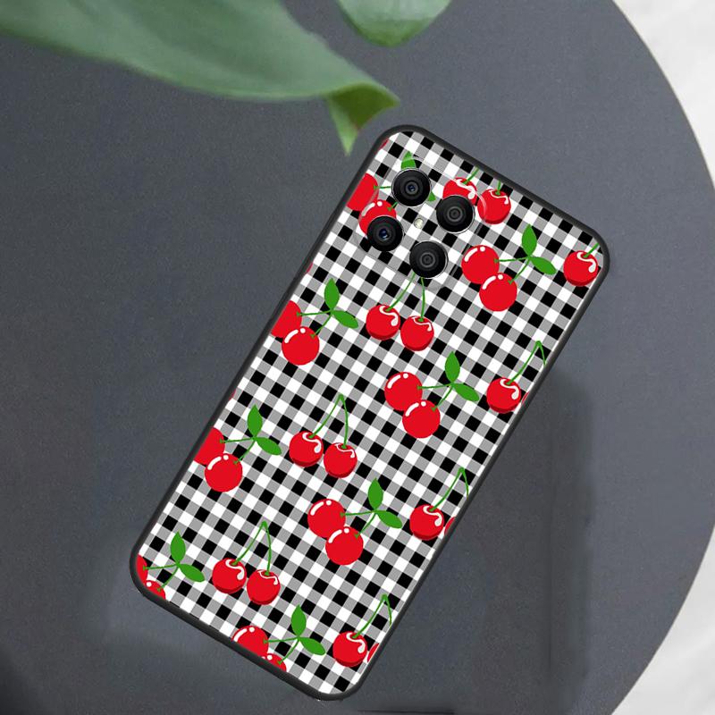 

Food Fruit Red Cherry For Honor Magic 7 Lite 6 8 Case For Honor 200 400 Pro 90 70 50 X8c X8b X9a X9b X9c X9d Win RT Honor Magic7 Pro