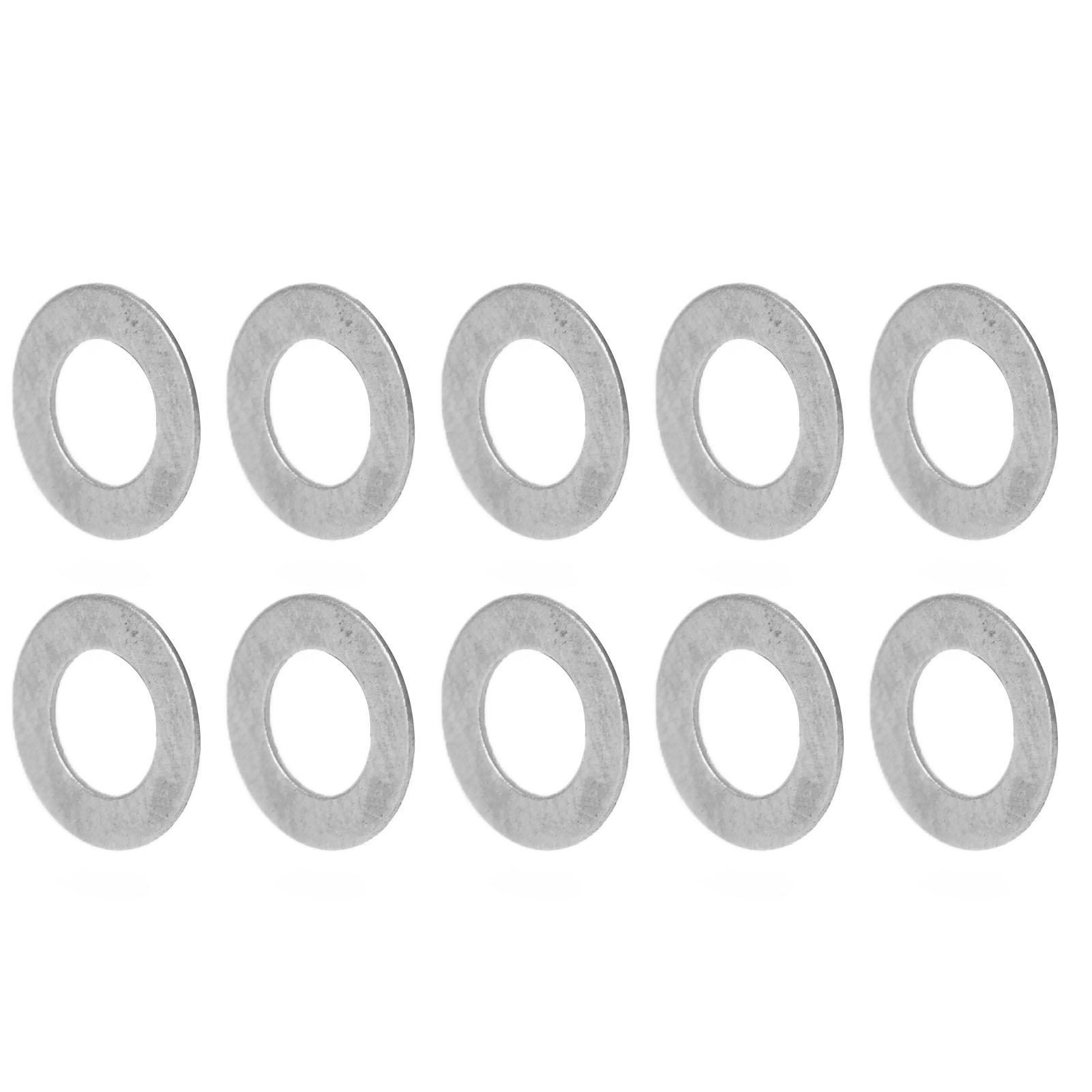 120 Stuks Ruitring Vlak RVS 4mm ID 7mm OD Accessoireset Kit voor Onderhoud480704070500