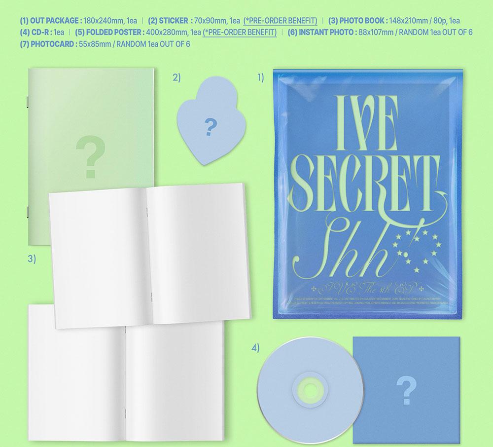 IVE [IVE SECRET] 4th EP ALBUM
