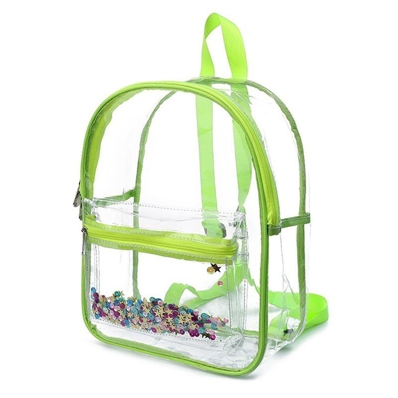 

Новый сплошной прозрачный повседневный рюкзак женский рюкзак для шопинга минималистская сумка для хранения дорожный рюкзак праздничный подарок на день рождения NUDE