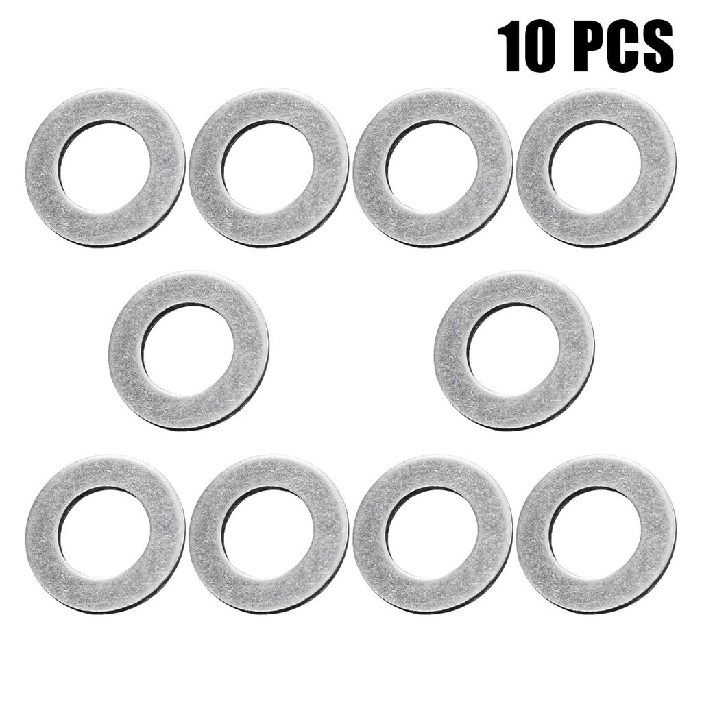 10/20/50/100PCS 90430-12031 Aluminum Oil Drain Plug Gaskets Crush Washer Seals For Toyota Camry Corolla For Lexus For Scion