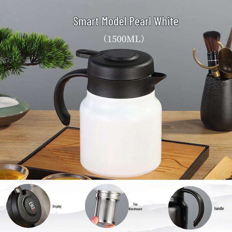 Qiwei 304 Stainless Steel Insulated Tea Pot