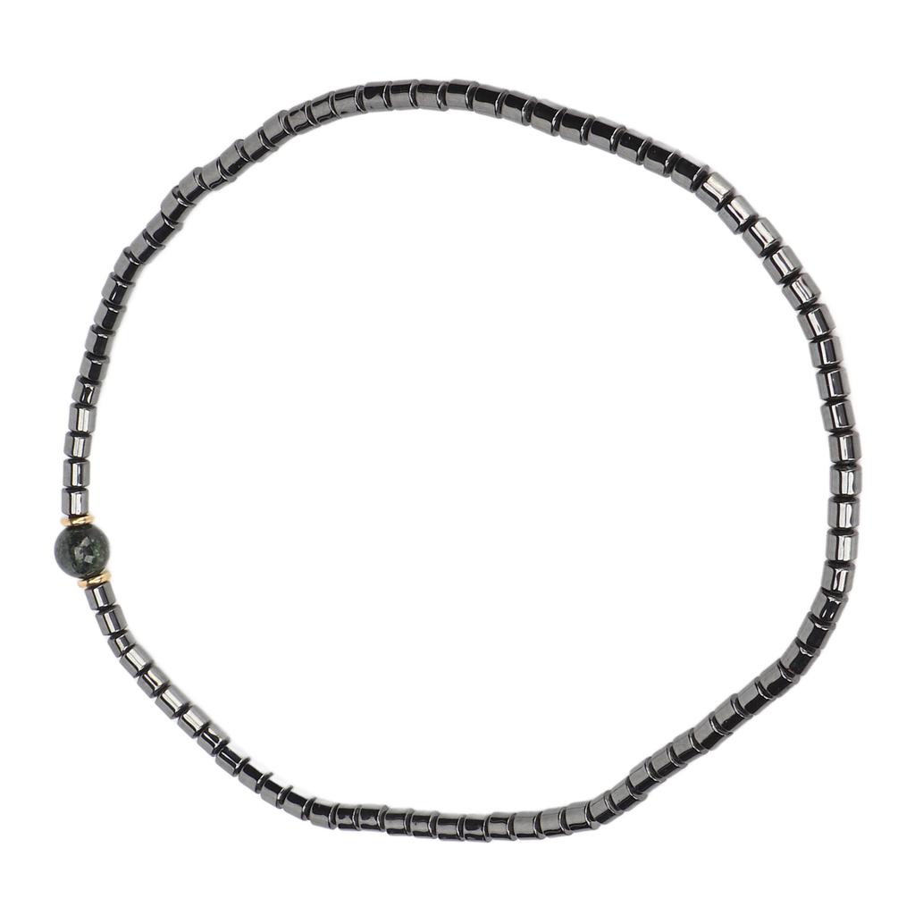 Terahertz Necklace Reduce Pressure Promote Circulation Round Bead Pendant Necklace