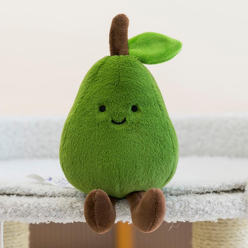 Cute Simulated Fruit Strawberry Plush Toy Doll Little Doll Rag Doll Creative 8 Inch Grab Machine Birthday Gift