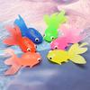 Goldfisch Modell Bunt Cartoon Fisch Serie Miniatur Figur Ornament Weiches TPR Meerestier Fisch Figur Kinder Angelspielzeug Aquarium Dekoration